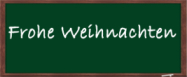 Frohe Weihnachten